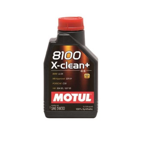 Olej 5w30 Motul 8100 X-clean+ C3 1l 504.00 507.00