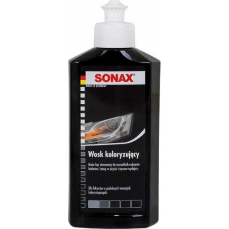 Sonax nano pro wosk koloryzujący czarny 500ml