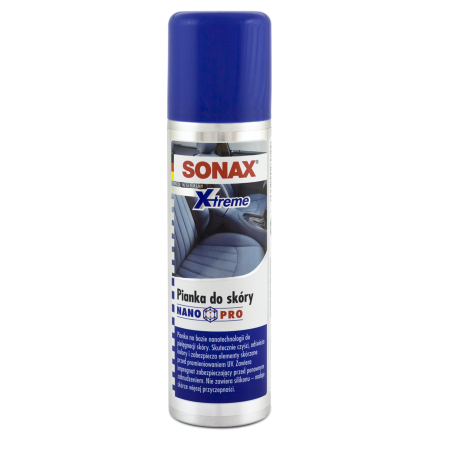 Sonax Xtreme pianka do czyszczenia skóry nano pro