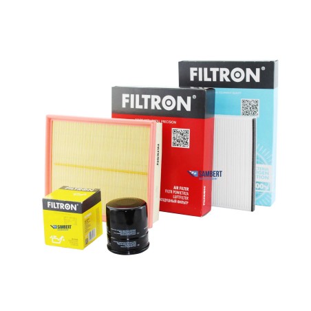 Zestaw 3 filtrów Filtron Ford Fiesta VIi 7 mk7 1.25 1.4 1.6