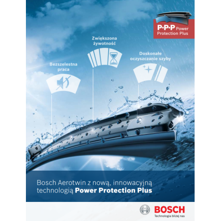 Wycieraczki przód Bosch DACIA DUSTER od 2016