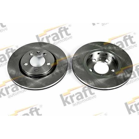 Klocki + tarcze przód kraft SEAT IBIZA III 3 6L1 256 mm