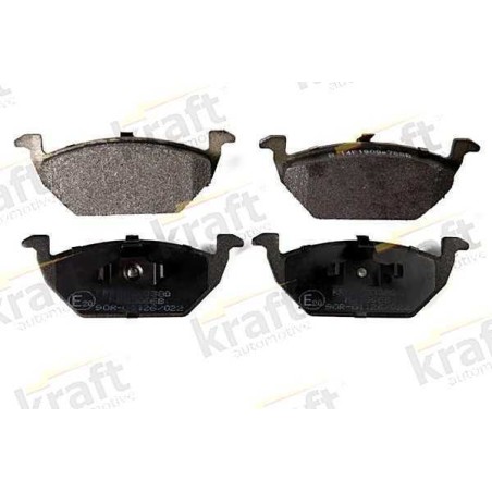 Klocki + tarcze przód kraft SEAT IBIZA IV 4 6J5 256 mm