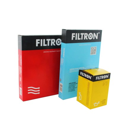 Zestaw 3 filtrów Filtron RENAULT CAPTUR 1.5 dCi
