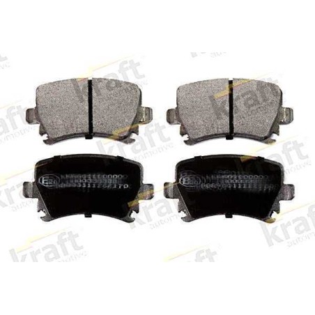 Klocki hamulcowe tył kraft SEAT ALTEA 5P1 / XL 260 286 mm