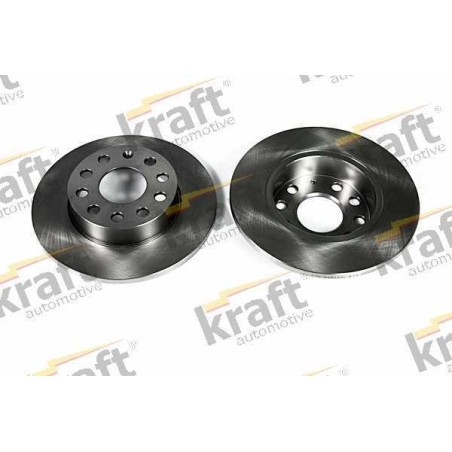 Klocki + tarcze tył kraft VW TOURAN I 1 1T1 1T2 260 mm