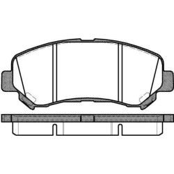 Klocki hamulcowe przód remsa NISSAN X-TRAIL II 2 T31