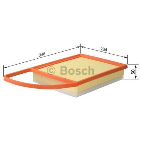 Zestaw 4 filtrów bosch PEUGEOT 3008 I 1 1.6 HDI