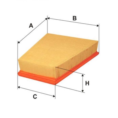Filtr powietrza Filtron SKODA FABIA I 1 1.0 1.2 1.4