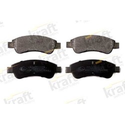 Klocki hamulcowe przód kraft PEUGEOT 207 266 mm