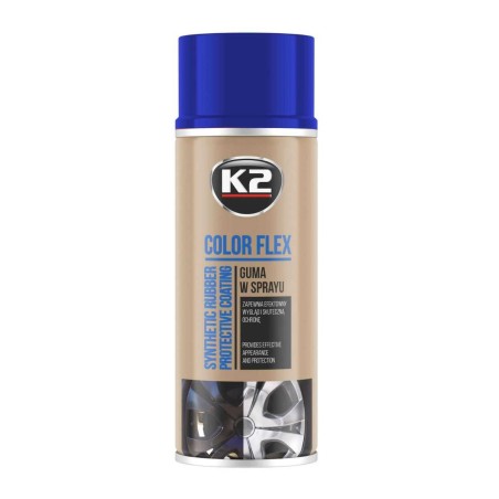 K2 color flex guma w sprayu NIEBIESKI 400 ml