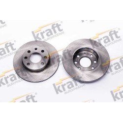 Klocki + tarcze hamulcowe przód kraft OPEL CORSA C 1.0 1.2 BEZ ABS