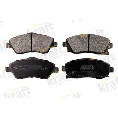 Klocki + tarcze hamulcowe przód kraft OPEL CORSA C 1.0 1.2 Z ABS