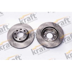 Klocki + tarcze hamulcowe przód kraft OPEL ADAM 257 mm