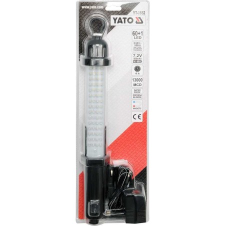 YATO YT-0852 DIODOWA LAMPA WARSZTATOWA 60+1 LED