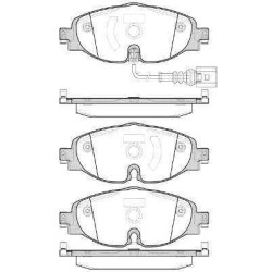 Klocki + tarcze przód kraft AUDI Q2 312 mm