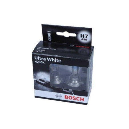 żarówka Bosch ULTRA WHITE 4200K H7 12V duo 2 szt