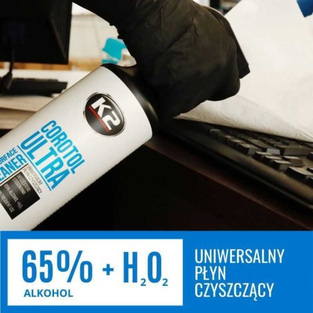K2 COROTOL ULTRA 1L Uniwersalny środek czyszczący 65% alkohol