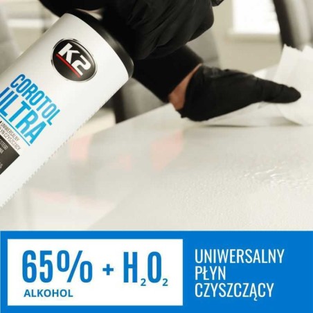K2 COROTOL ULTRA 1L Uniwersalny środek czyszczący 65% alkohol