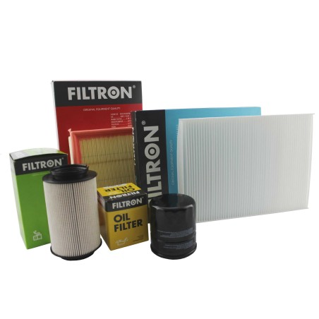Zestaw 4 filtrów Filtron OPEL INSIGNIA A I 1 1.6 CDTI