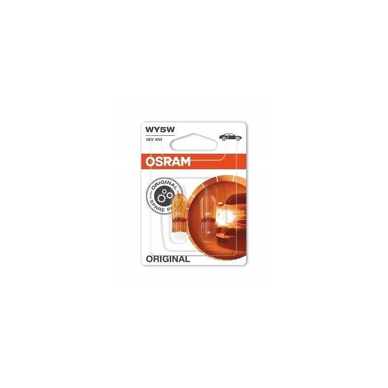 żarówka OSRAM WY 5W WY5W 12V pomarańczowa 2 SZT