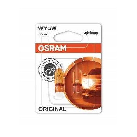 żarówka OSRAM WY 5W WY5W 12V pomarańczowa 2 SZT