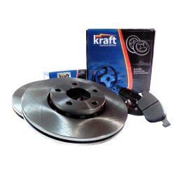 Klocki + tarcze przód kraft FORD FOCUS II 2 MK2 278mm