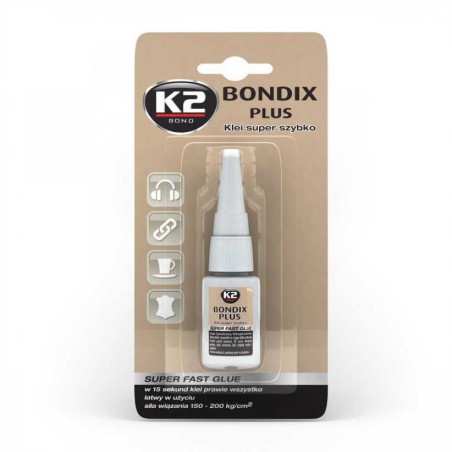 K2 BONDIX PLUS 10g klej szybkoschnący błyskawiczny