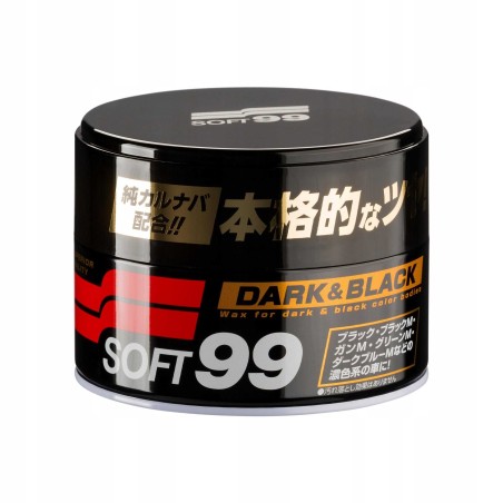 Soft99 Dark Black Wax - Twardy Wosk Carnauba 300 g