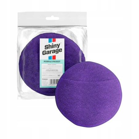 Shiny Garage Purple Pocket Aplikator z mikrofibry
