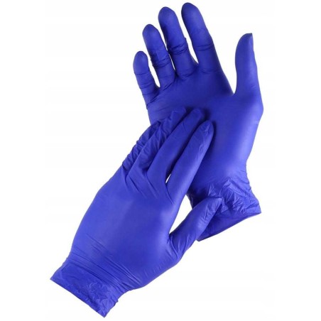 Rękawiczki jednorazowe nitrylowe Maxter L 100szt