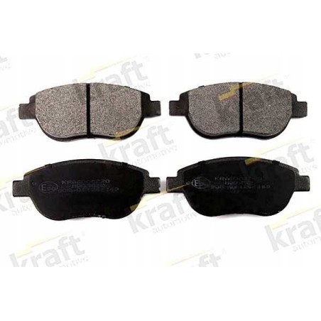 Klocki hamulcowe przód KRAFT CITROEN C4 I 1 283 mm