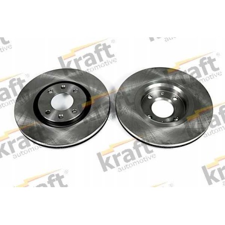 Klocki + tarcze przód KRAFT CITROEN C4 I 1 283 mm