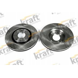 Klocki + tarcze przód KRAFT CITROEN C3 III 3 283mm