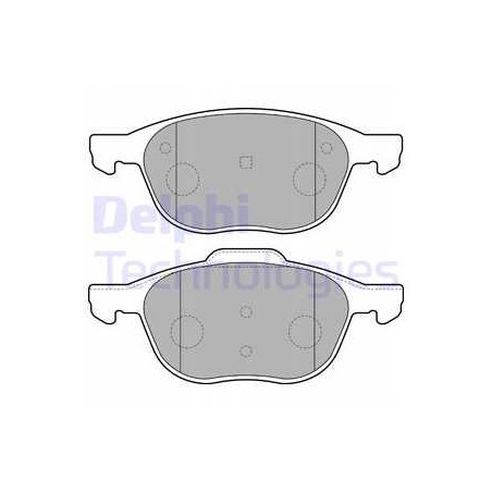 Klocki hamulcowe przód VOLVO S40 II 2 300 mm