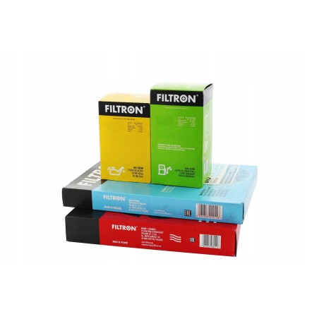 Zestaw 4 filtrów filtron FIAT SCUDO II 2 2.0 JTD