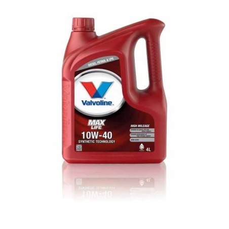 Olej 10W40 VALVOLINE MAXLIFE 4L VW 505.00 502.00