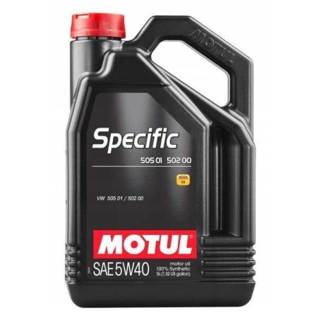 Olej 5W40 MOTUL SPECIFIC 505.01 5L