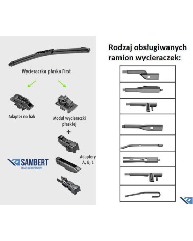 Wycieraczka przód Valeo first TOYOTA AYGO I 1