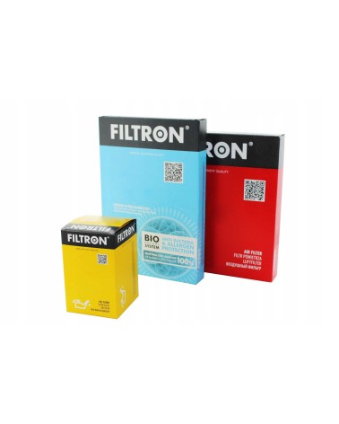 Zestaw 3 filtrów FORD FIESTA MK8 8 VIII 1.0 1.1