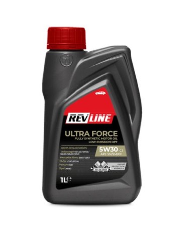 Olej silnikowy 5W30 REVLINE C3 ULTRA FORCE 1L 504.00 507.00 BMW Longlife 04