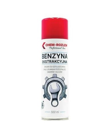 BENZYNA EKSTRAKCYJNA W SPRAYU 500ML SPRAY