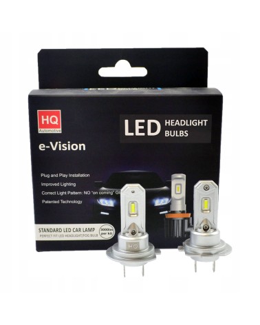 żarówka LED H7 e-Vision Short Type HQ Automotive 12V 6000K LED