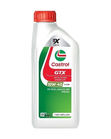 Olej 10w40 Castrol gtx ultraclean A3/b4 1l