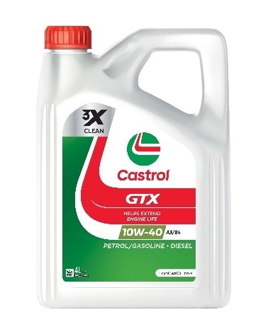 Olej 10w40 Castrol gtx ultraclean A3/b4 4l