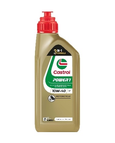 Olej 10w40 Castrol power 1 4t motocyklowy 1l